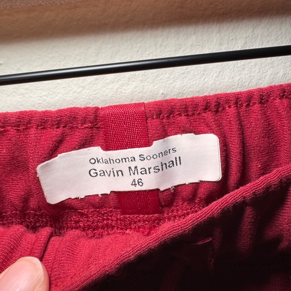 Jordan Brand Joggers Men's XL Red Oklahoma Sooner Team Issued Performance - Picture 4 of 6